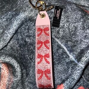 Victoria's Secret Pink and Red Keychain